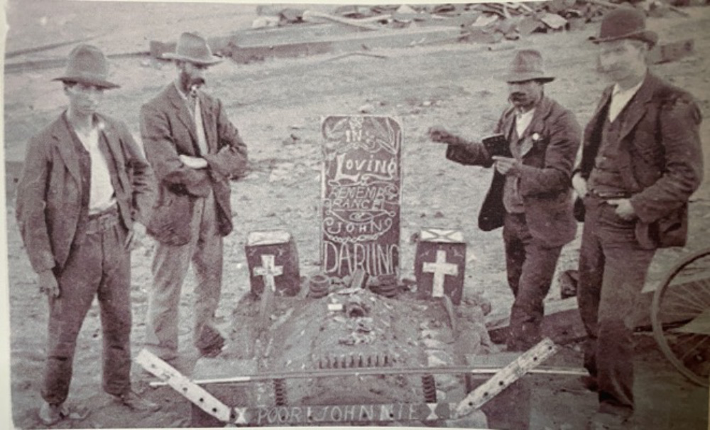 Lockout – Mock Grave for John Darling – January 1st, 1909